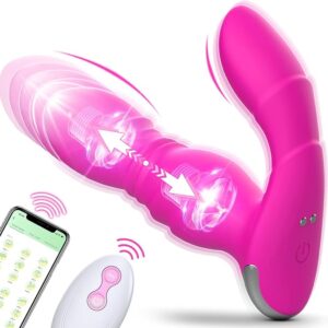 Adult Sex Toys for Women Pleasure – Wearable Thrusting Dildo with AppRemote Control Adult Sex Toys for Women Pleasure - Wearable Thrusting Dildo with AppRemote Control