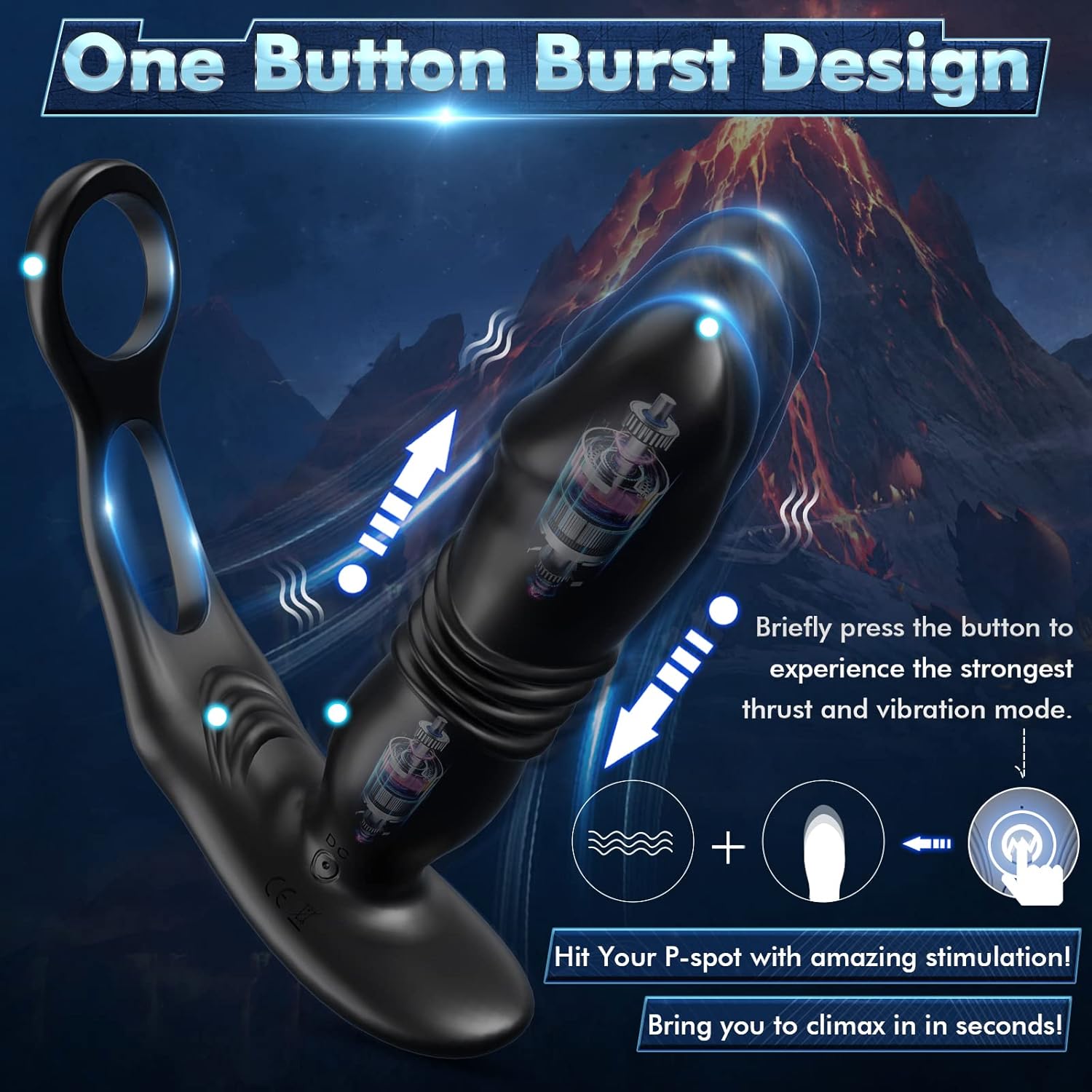beisar prostate massager anal vibrator